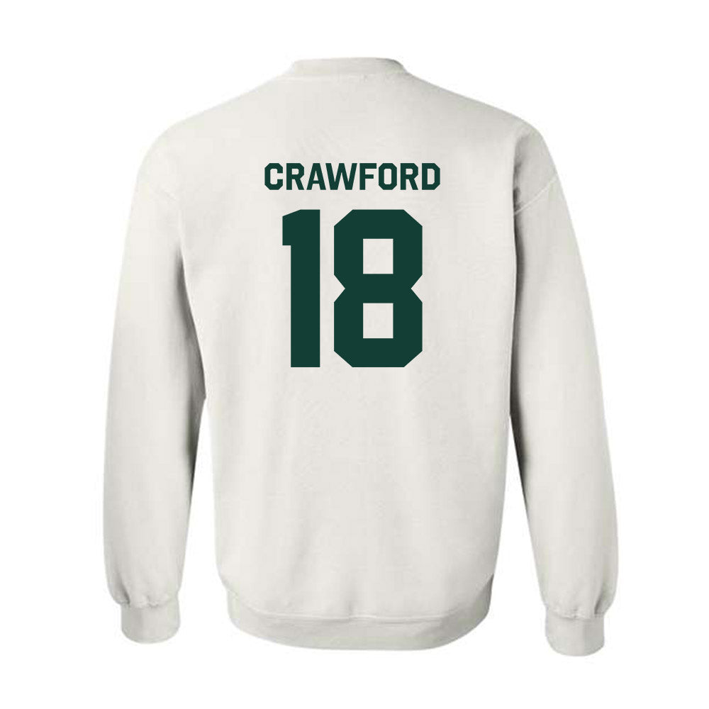 Michigan State - NCAA Football : Dion Crawford - Classic Shersey Crewneck Sweatshirt-1