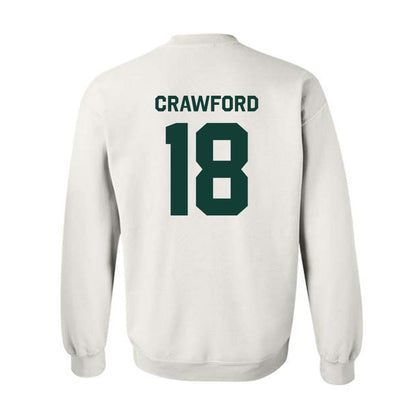 Michigan State - NCAA Football : Dion Crawford - Classic Shersey Crewneck Sweatshirt-1