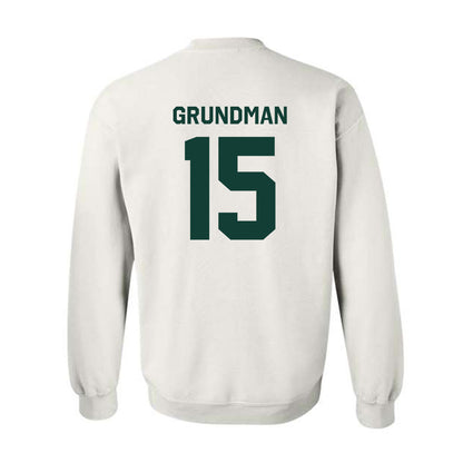 Michigan State - NCAA Baseball : Gannon Grundman - Classic Shersey Crewneck Sweatshirt-1