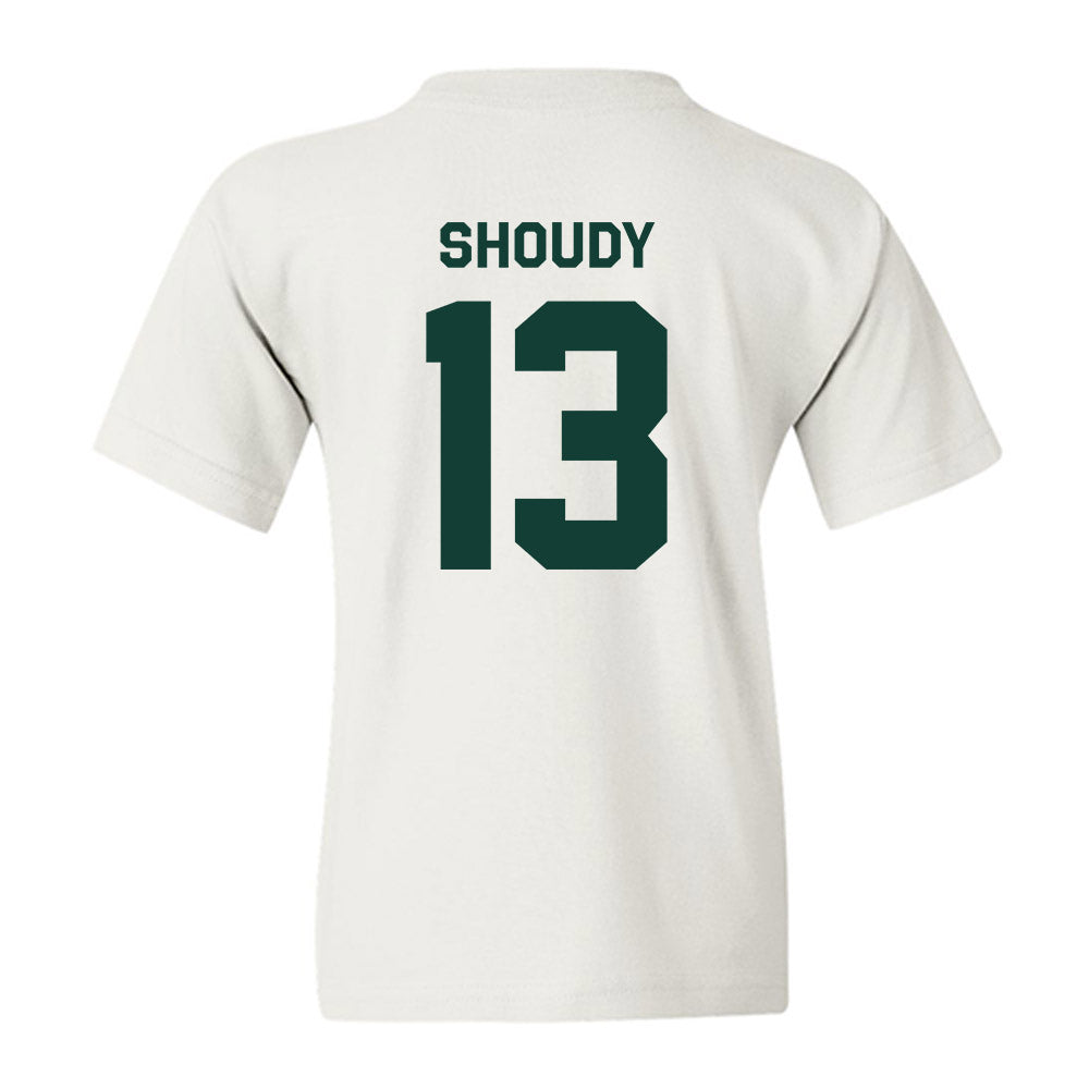 Michigan State - NCAA Men's Ice Hockey : Tiernan Shoudy - Classic Shersey Youth T-Shirt-1