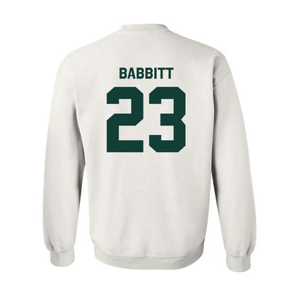 Michigan State - NCAA Football : Peyton Babbitt - Classic Shersey Crewneck Sweatshirt-1