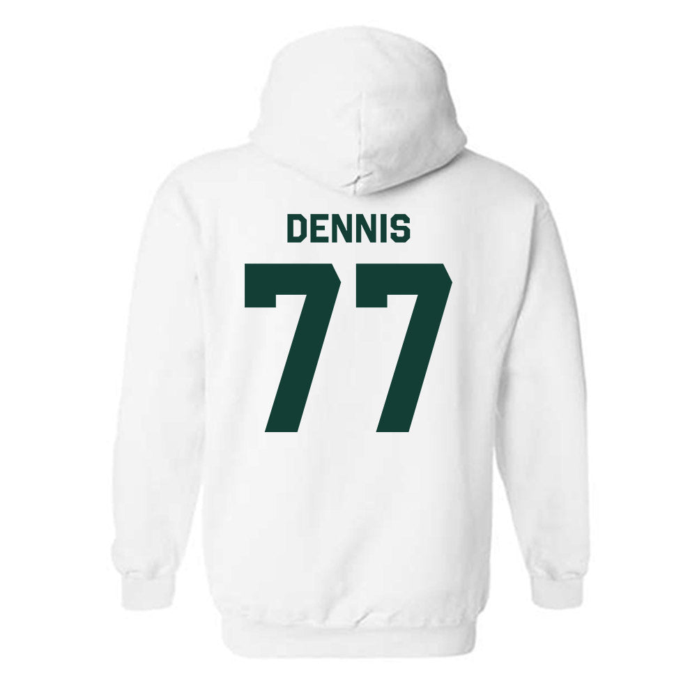 Michigan State - NCAA Football : Andrew Dennis - Classic Shersey Hooded Sweatshirt-1
