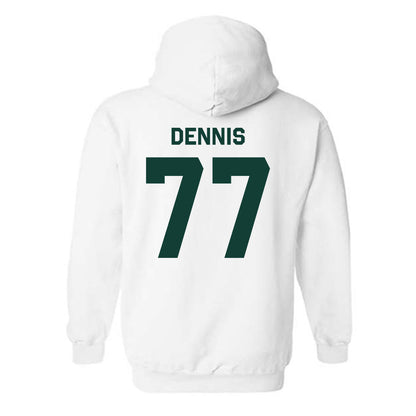 Michigan State - NCAA Football : Andrew Dennis - Classic Shersey Hooded Sweatshirt-1