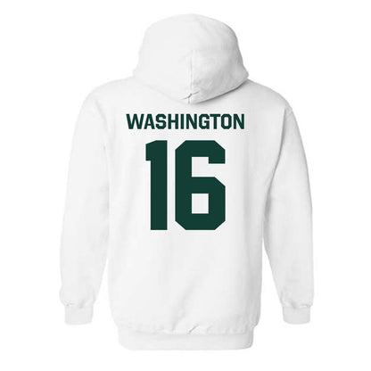 Michigan State - NCAA Football : Zachary Washington - Classic Shersey Hooded Sweatshirt-1