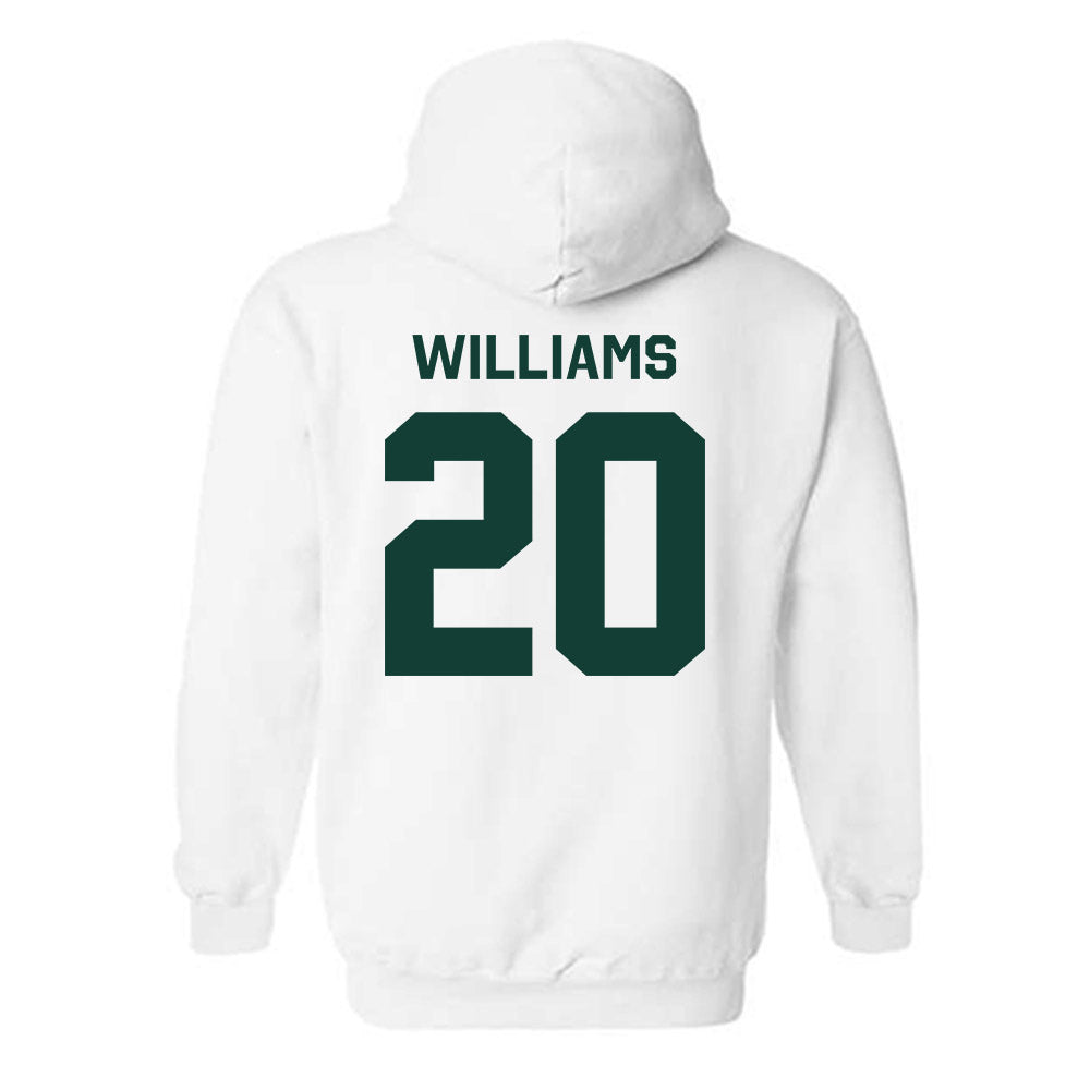 Michigan State - NCAA Football : Keshawn Williams - Classic Shersey Hooded Sweatshirt-1
