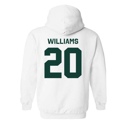 Michigan State - NCAA Football : Keshawn Williams - Classic Shersey Hooded Sweatshirt-1