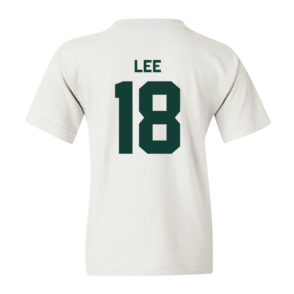 Michigan State - NCAA Men's Ice Hockey : Ryker Lee - Classic Shersey Youth T-Shirt-1