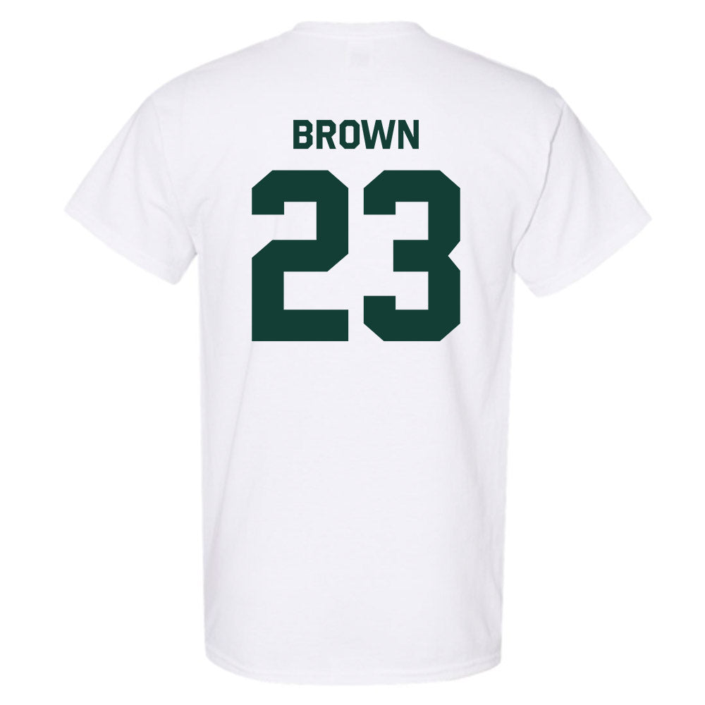 Michigan State - NCAA Women's Basketball : Jalyn Brown - Classic Shersey T-Shirt-1