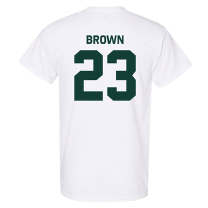 Michigan State - NCAA Women's Basketball : Jalyn Brown - Classic Shersey T-Shirt-1