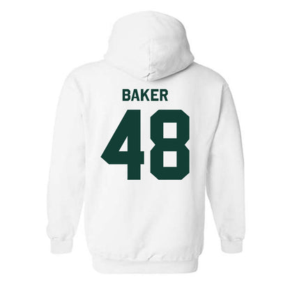 Michigan State - NCAA Football : Charlie Baker - Classic Shersey Hooded Sweatshirt-1