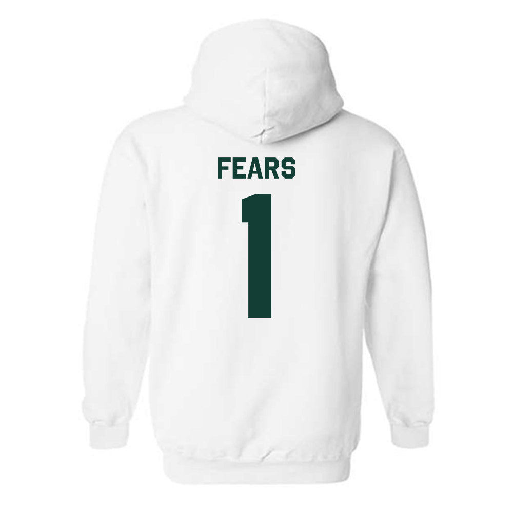 Michigan State - NCAA Men's Basketball : Jeremy Fears - Classic Shersey Hooded Sweatshirt-1