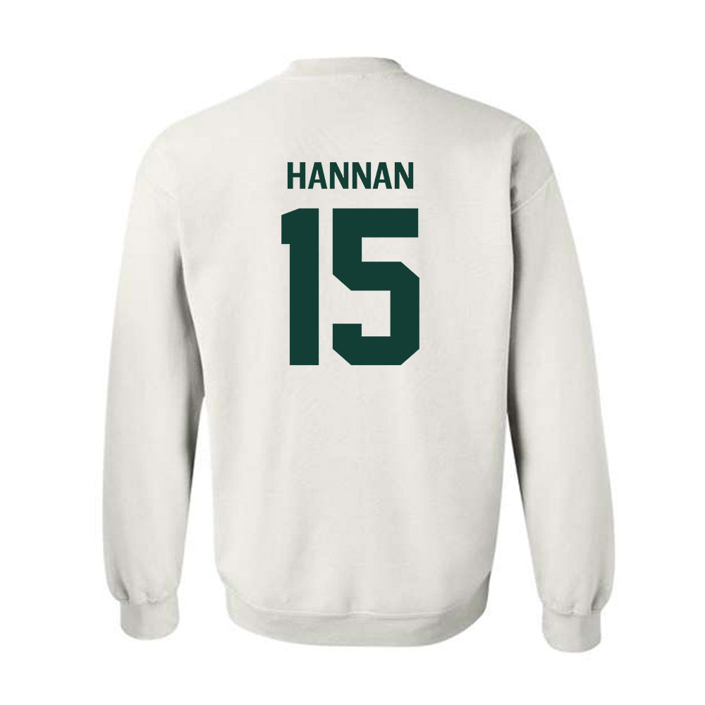 Michigan State - NCAA Football : Leo Hannan - Classic Shersey Crewneck Sweatshirt-1