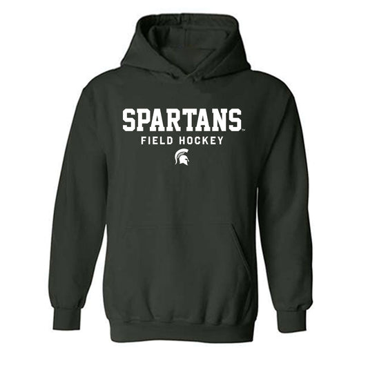 Michigan State - NCAA Women's Field Hockey : Ellie Kendall - Classic Shersey Hooded Sweatshirt-0