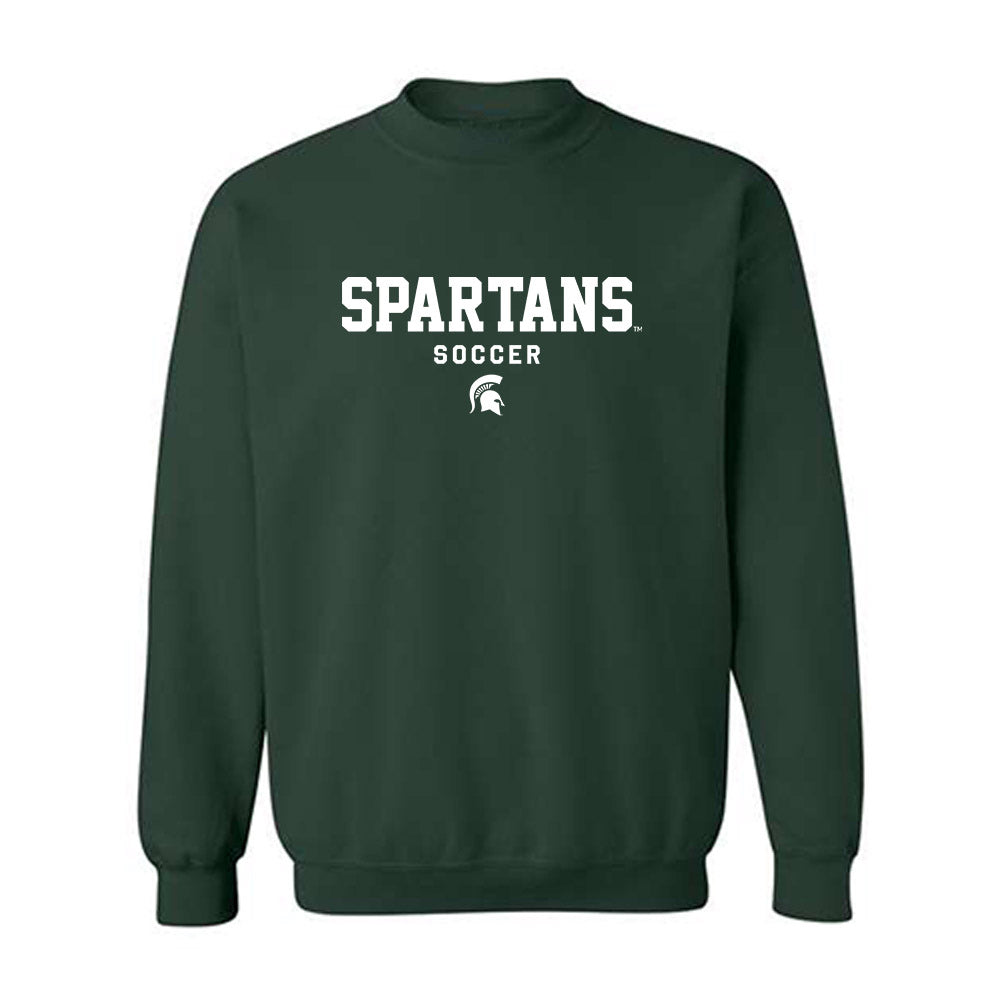 Michigan State - NCAA Men's Soccer : Drew Rensing - Classic Shersey Crewneck Sweatshirt-0