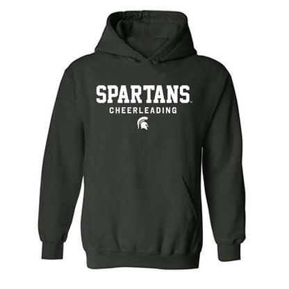 Michigan State - NCAA Cheerleading : Jack Mattice - Classic Shersey Hooded Sweatshirt-0