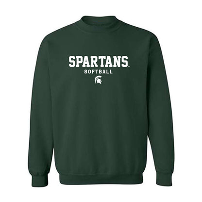 Michigan State - NCAA Softball : Kendall Smiley - Classic Shersey Crewneck Sweatshirt-0