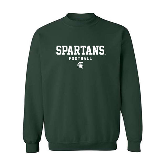 Michigan State - NCAA Football : Cedric Williams Jr. - Classic Shersey Crewneck Sweatshirt-0