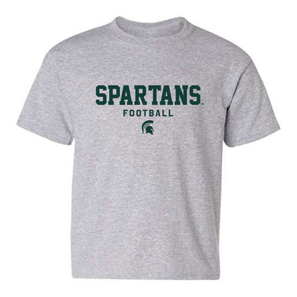 Michigan State - NCAA Football : Derrick SimmonsYouth T-Shirt-3