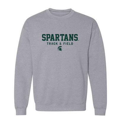 Michigan State - NCAA Men's Track & Field : Jackson ShaltryCrewneck Sweatshirt-3