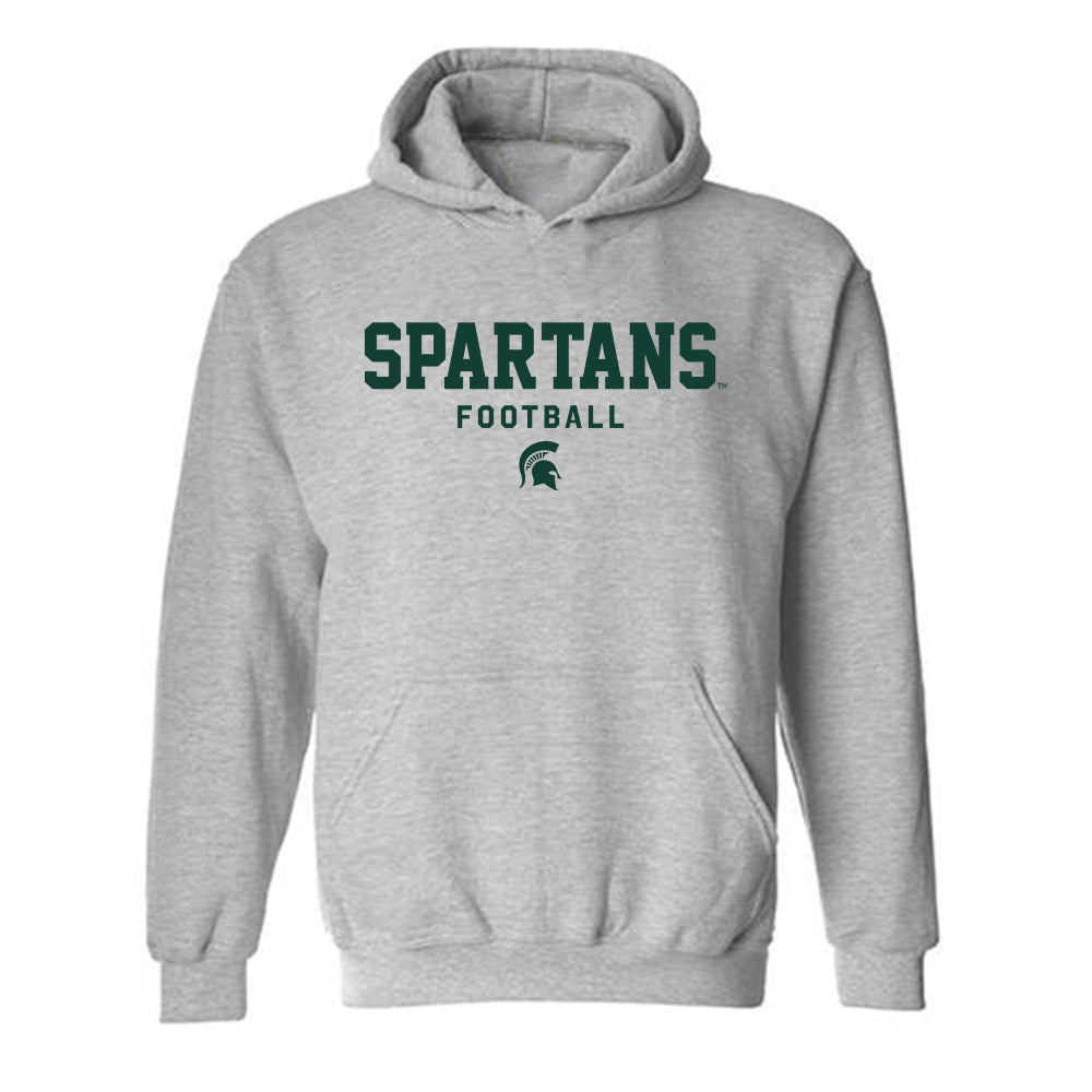 Michigan State - NCAA Football : Jonathan GranbyHooded Sweatshirt-3