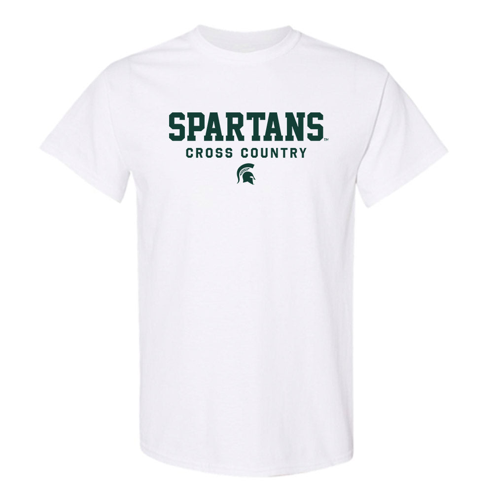 Michigan State - NCAA Women's Cross Country : Hannah DeRoeck - Classic Shersey T-Shirt-0