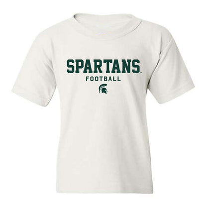Michigan State - NCAA Football : Andrew Brinson IV - Classic Shersey Youth T-Shirt-0