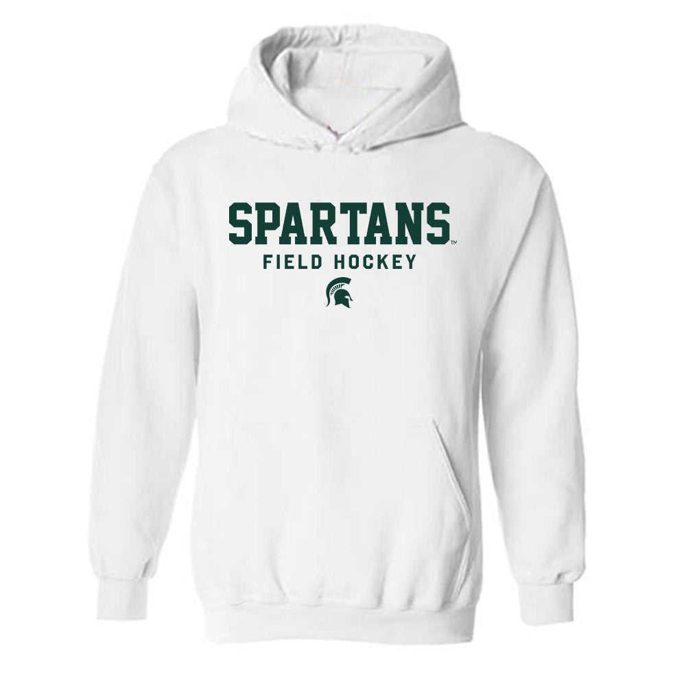 Michigan State - NCAA Women's Field Hockey : Scarlett Wood - Classic Shersey Hooded Sweatshirt-0