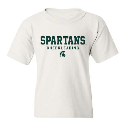 Michigan State - NCAA Cheerleading : Jack Mattice - Classic Shersey Youth T-Shirt-0