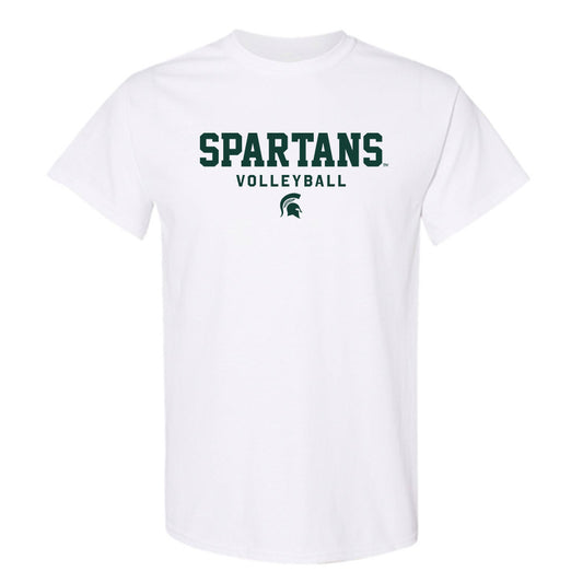 Michigan State - NCAA Women's Volleyball : Makya Clayton - Classic Shersey T-Shirt-0