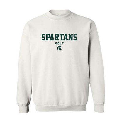 Michigan State - NCAA Men's Golf : Pierce Morrissey - Classic Shersey Crewneck Sweatshirt-0