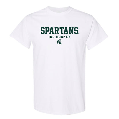 Michigan State - NCAA Men's Ice Hockey : Jimmy Clark - Classic Shersey T-Shirt-0