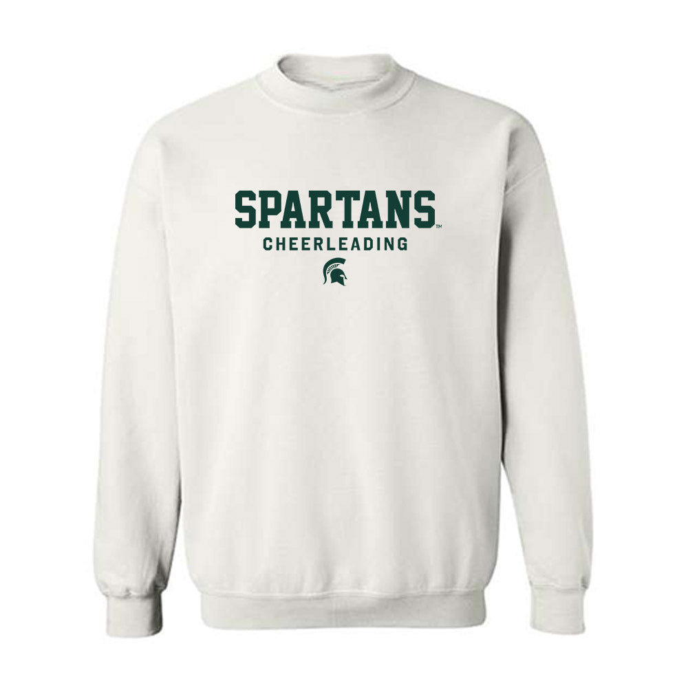 Michigan State - NCAA Cheerleading : Jack Mattice - Classic Shersey Crewneck Sweatshirt-0