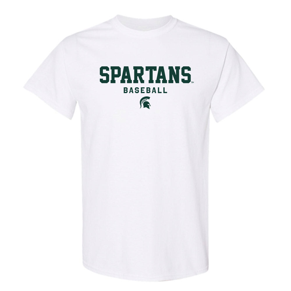 Michigan State - NCAA Baseball : Josh Klug - Classic Shersey T-Shirt-0