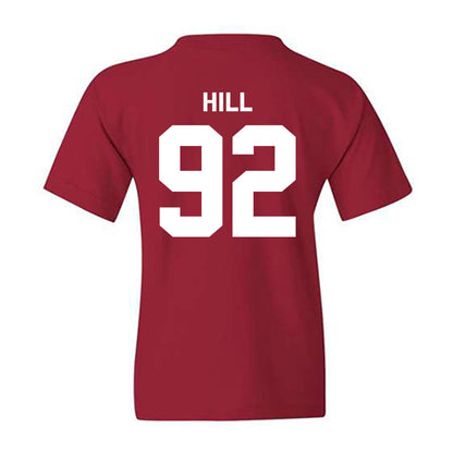 Indiana - NCAA Football : Gabe Hill - Classic Shersey Youth T-Shirt-1