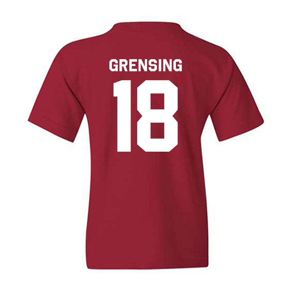 Indiana - NCAA Men's Basketball : Tryce Grensing - Classic Shersey Youth T-Shirt-1