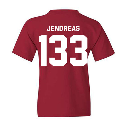 Indiana - NCAA Wrestling : Gavin Jendreas - Classic Shersey Youth T-Shirt-1