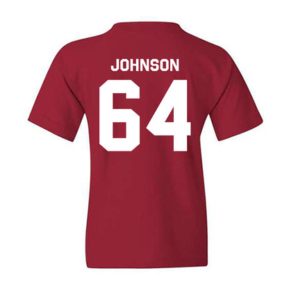 Indiana - NCAA Football : Chance Johnson - Classic Shersey Youth T-Shirt-1