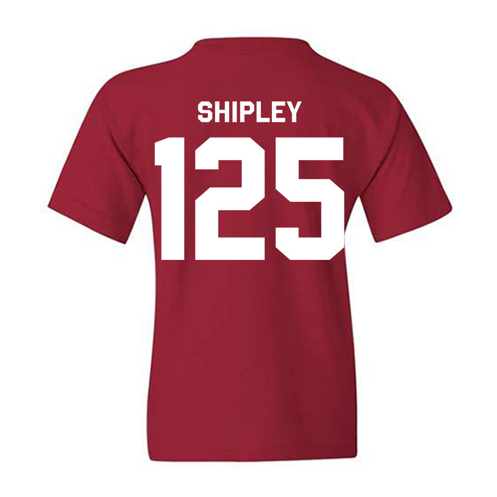 Indiana - NCAA Wrestling : Jackson Shipley - Classic Shersey Youth T-Shirt-1