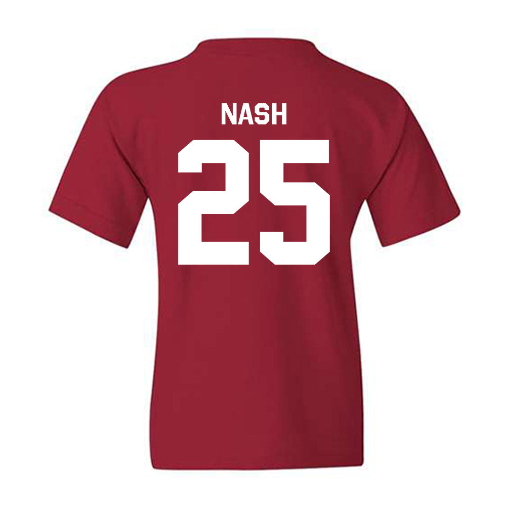 Indiana - NCAA Softball : Nevaeh Nash - Classic Shersey Youth T-Shirt-1