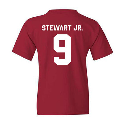Indiana - NCAA Football : Seaonta Stewart Jr. - Classic Shersey Youth T-Shirt-1