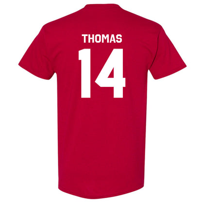 Indiana - NCAA Baseball : Brayton Thomas - Classic Shersey T-Shirt-1