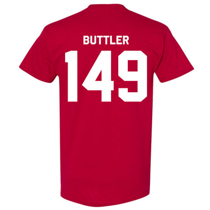 Indiana - NCAA Wrestling : Joey Buttler - Classic Shersey T-Shirt-1