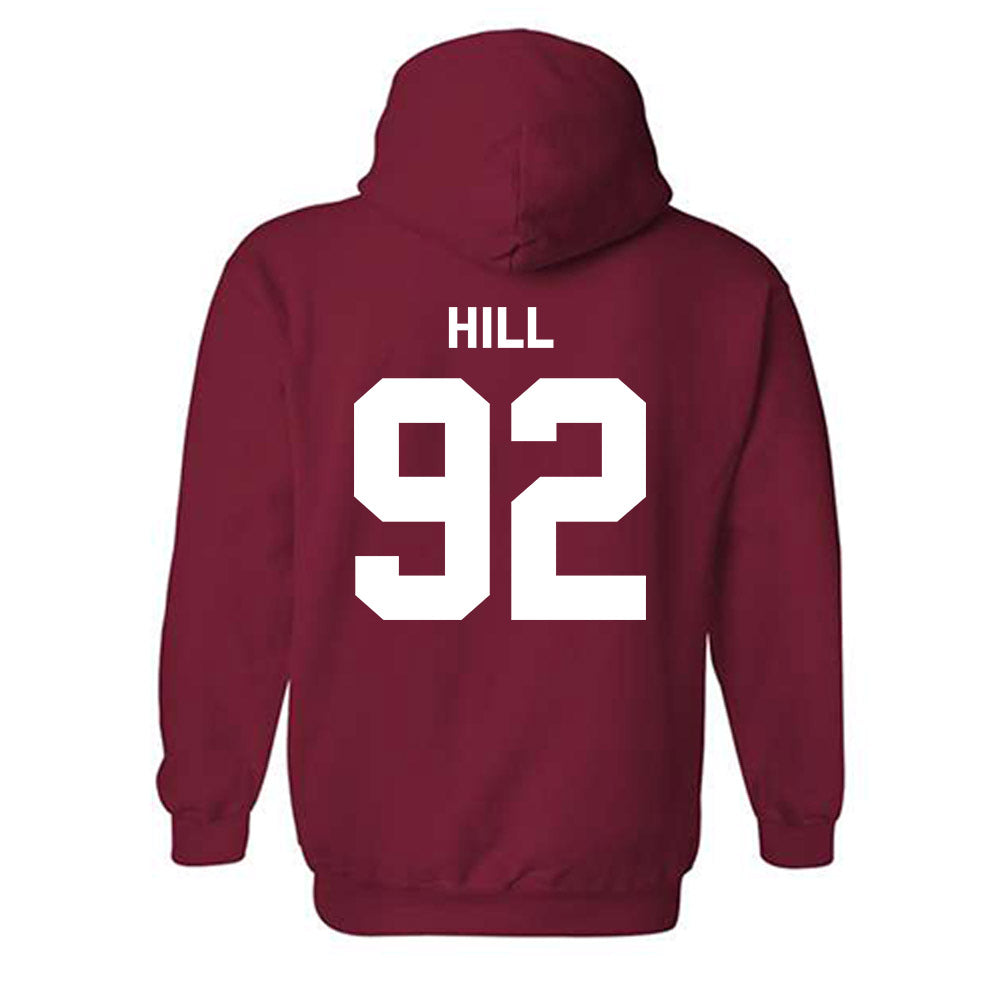 Indiana - NCAA Football : Gabe Hill - Classic Shersey Hooded Sweatshirt-1
