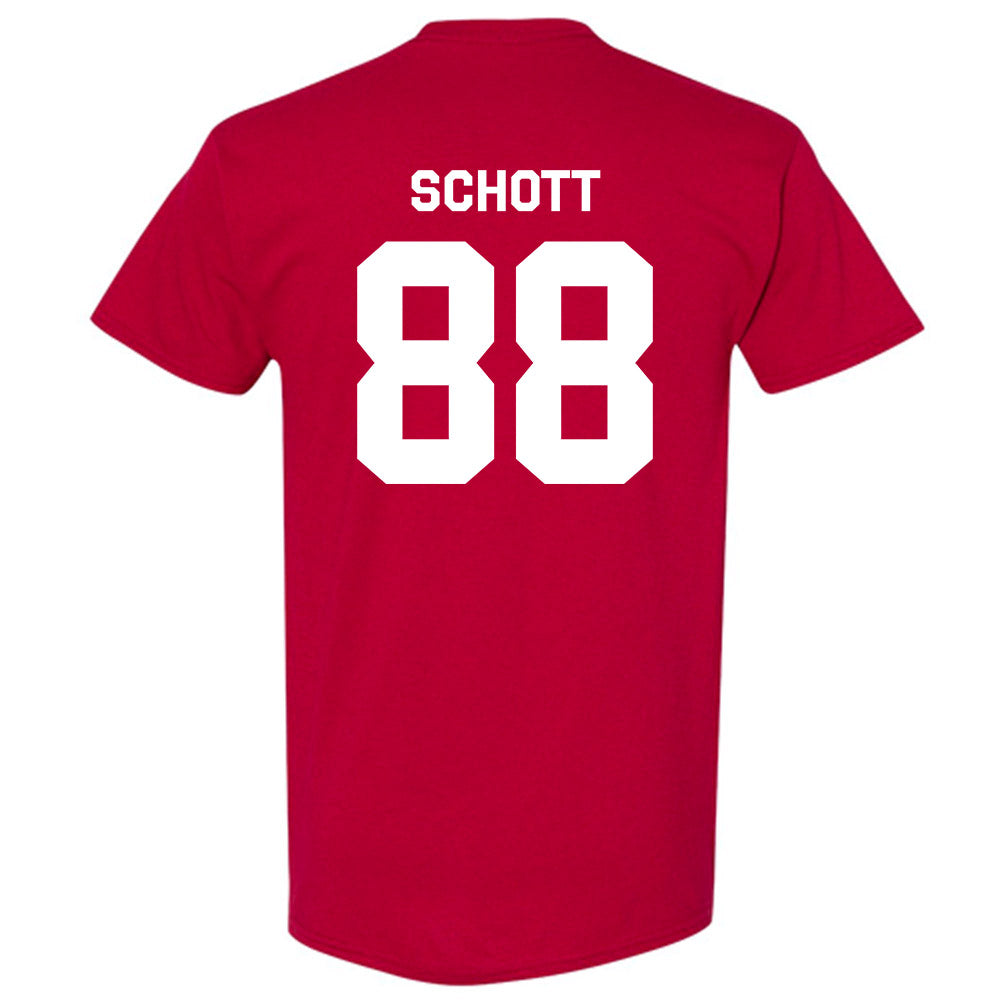 Indiana - NCAA Football : Brock Schott - Classic Shersey T-Shirt-1