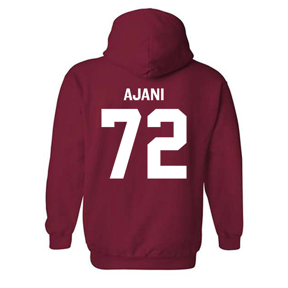 Indiana - NCAA Football : Adedamola Ajani - Classic Shersey Hooded Sweatshirt-1