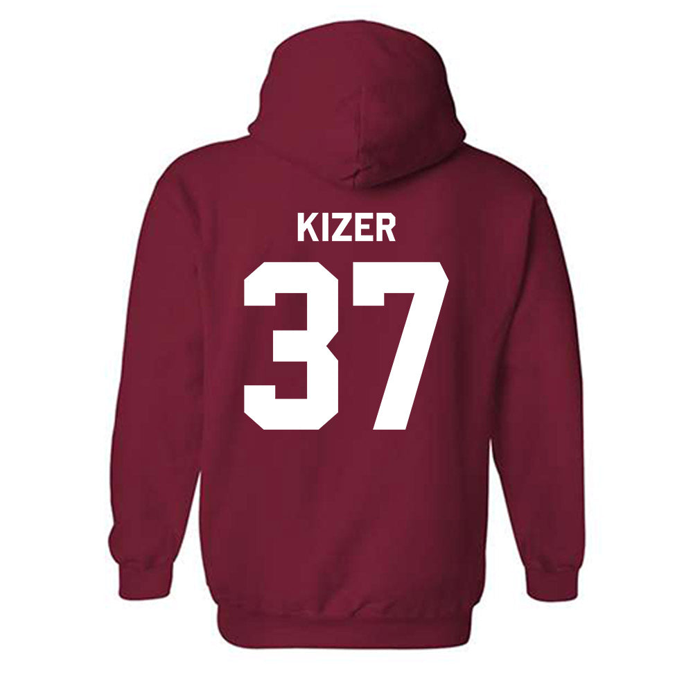 Indiana - NCAA Football : Heath Kizer - Classic Shersey Hooded Sweatshirt-1