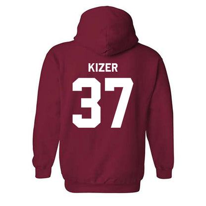 Indiana - NCAA Football : Heath Kizer - Classic Shersey Hooded Sweatshirt-1