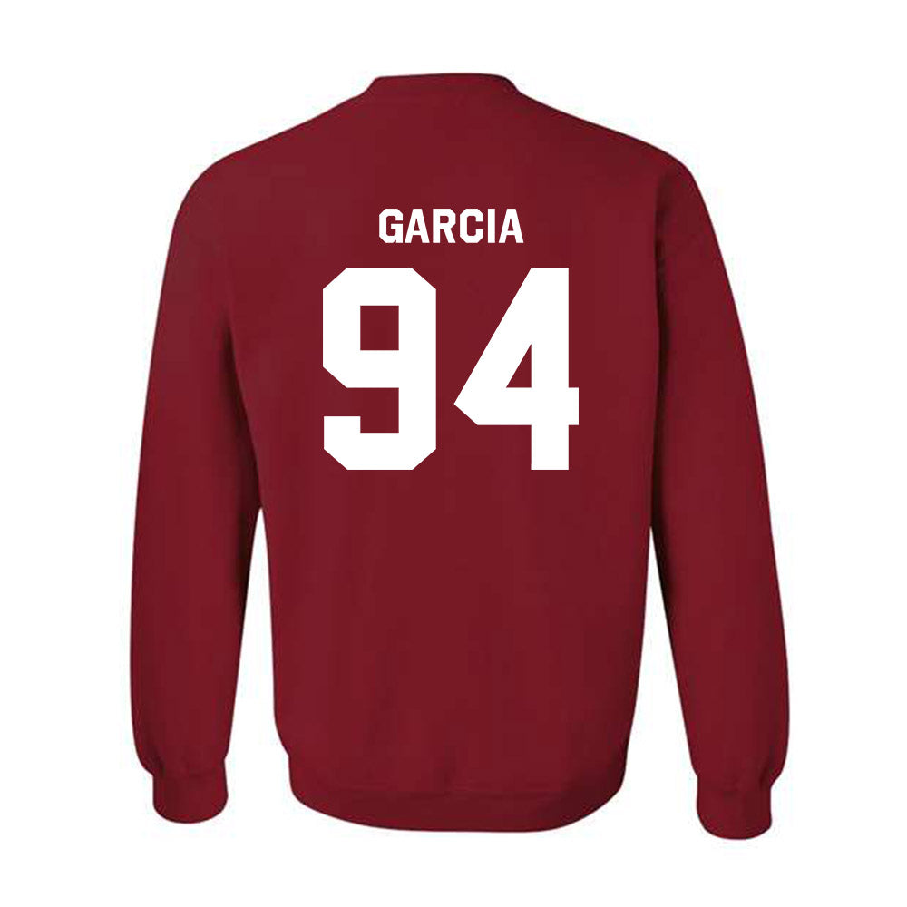 Indiana - NCAA Football : Kyler Garcia - Classic Shersey Crewneck Sweatshirt-1