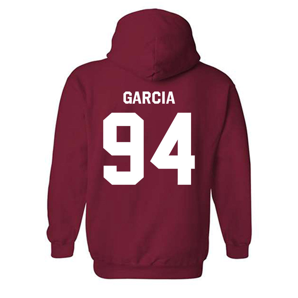 Indiana - NCAA Football : Kyler Garcia - Classic Shersey Hooded Sweatshirt-1