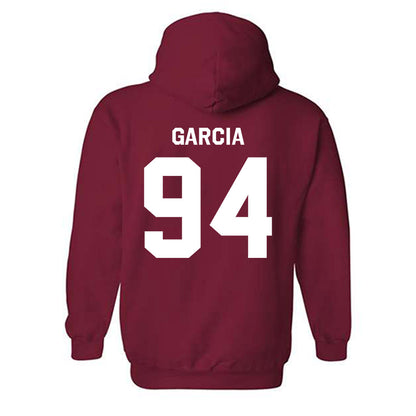 Indiana - NCAA Football : Kyler Garcia - Classic Shersey Hooded Sweatshirt-1